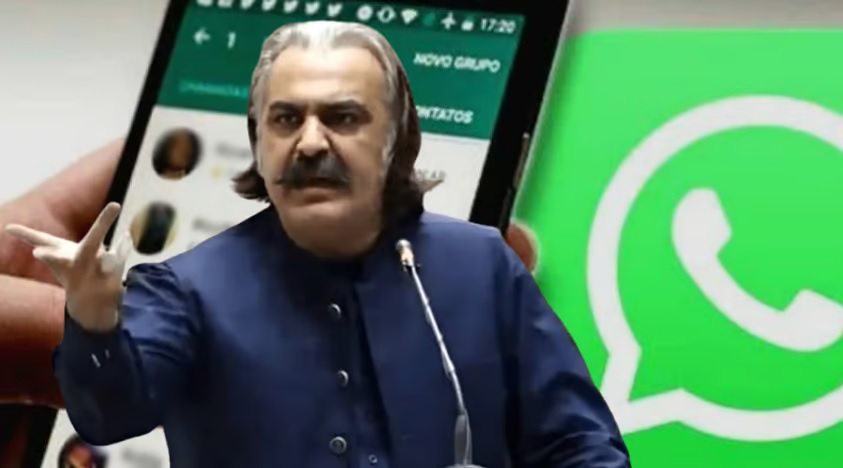 Reports Claim KP CM Gandapur ‘Removed from PTI WhatsApp Groups’ Following Disappearance