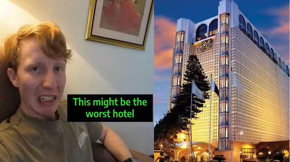 Vlogger Chris Lewis Critiques Karachi's Pearl-Continental Hotel in Latest Travel Vlog