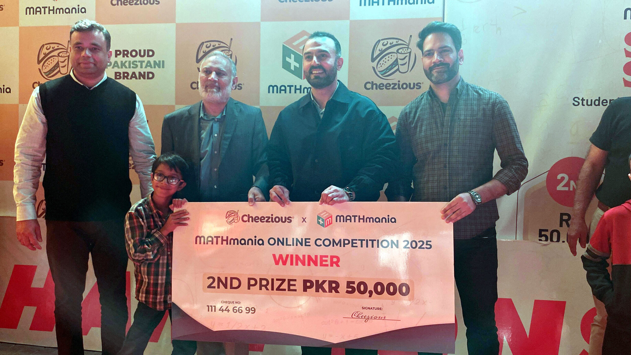 Cheezious x MathMania Competition 2025 Inspires Young Minds with the Joy of Mathematics