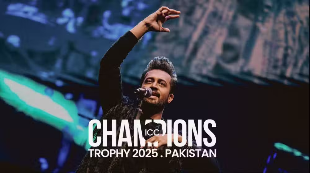 Atif Aslam to Sing Official Anthem for ICC Champions Trophy 2025