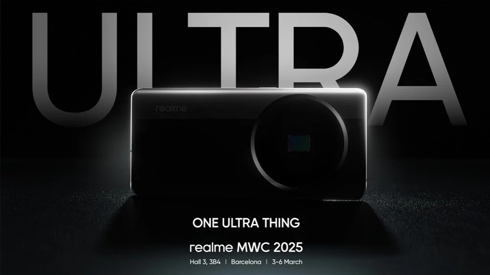 realme to Showcase a Camera Phone with an Ultra-large Sensor at MWC 2025