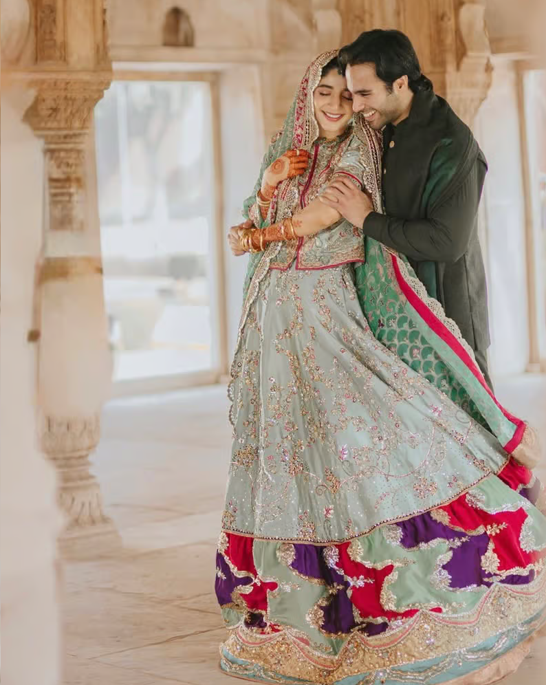 Pakistani Stars Mawra Hussain and Ameer Gilani Tie the Knot