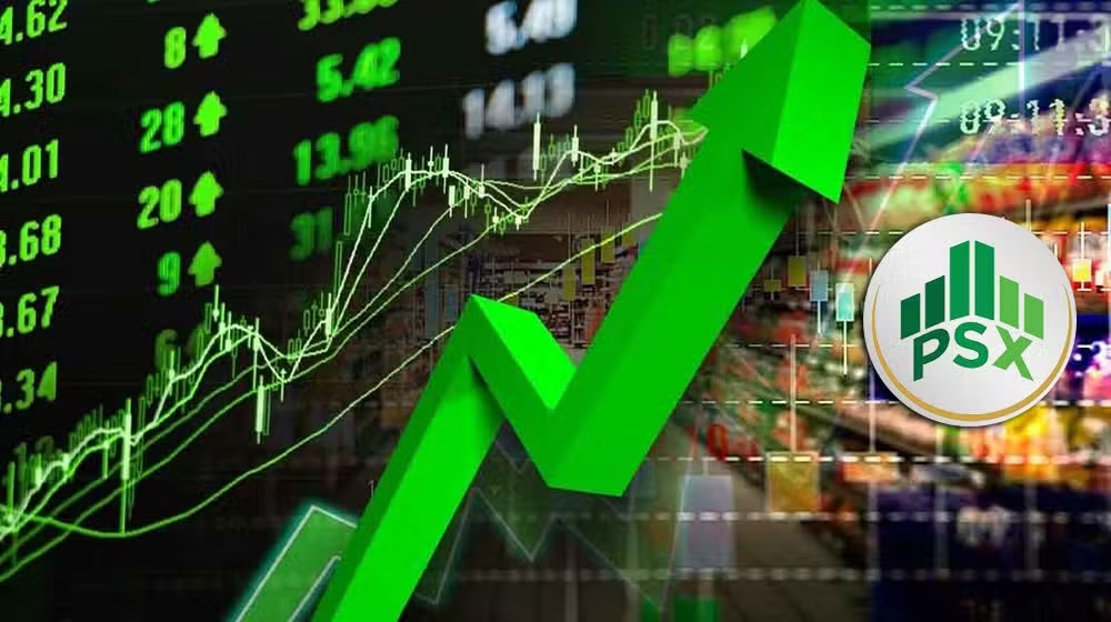 PSX Hits All-Time High as KSE-100 Index Surges 820 Points