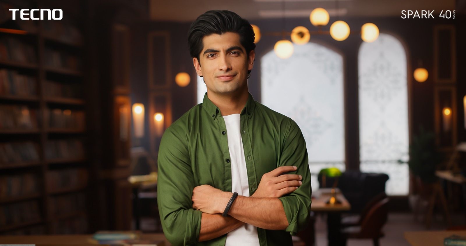 TECNO has officially announced that Pakistan’s star fast bowler Naseem Shah will continue as the brand ambassador for its popular Spark 40 Series.