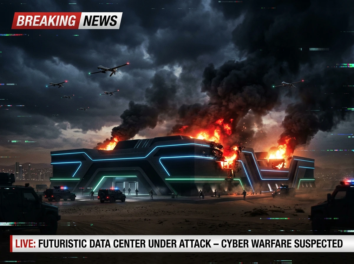 Iran Bombs Amazon Data Center in Bahrain