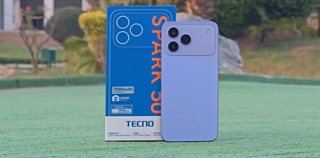 Tecno Spark 50 Review-Display