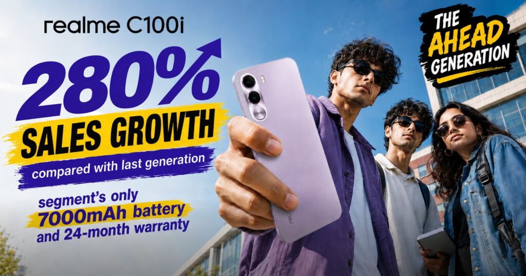 realme C100i Success Reinforces Brand’s Mission to Empower the Next Generation